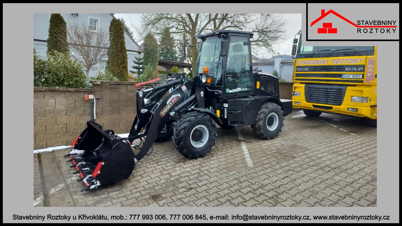 Rozšiřujeme naše služby - čelní kolový nakladač