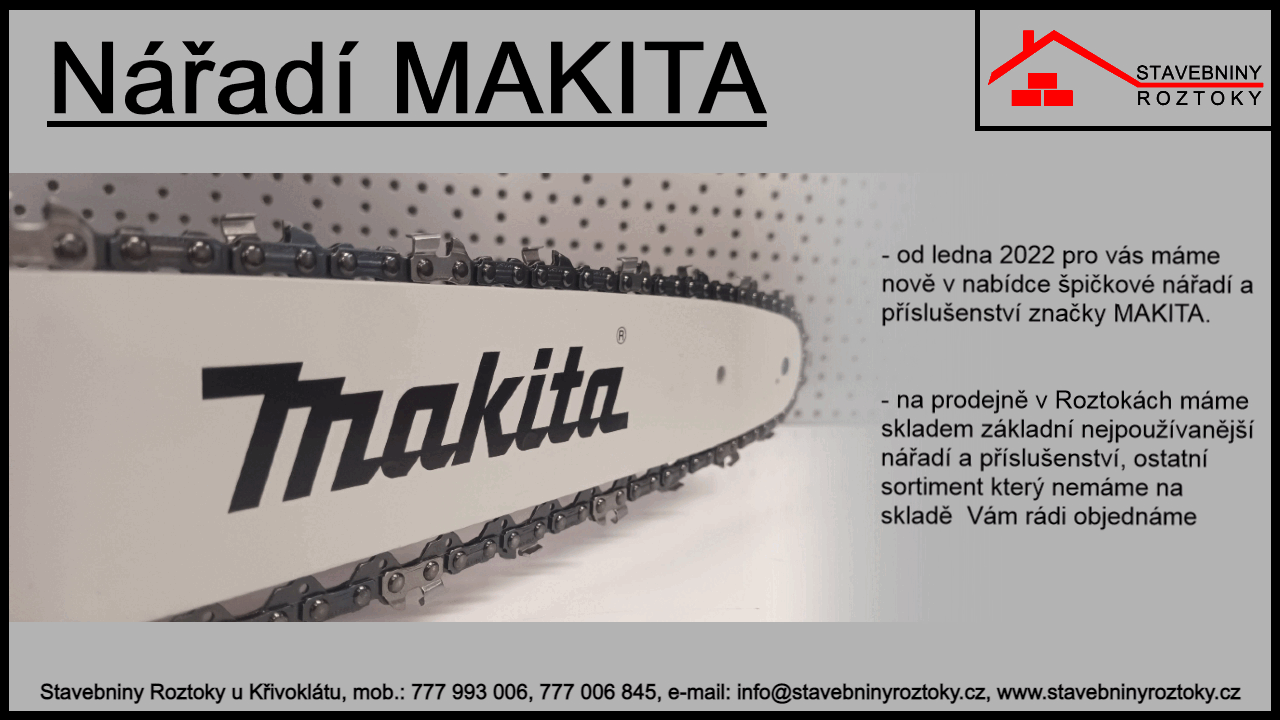 Novinky stavebniny Roztoky